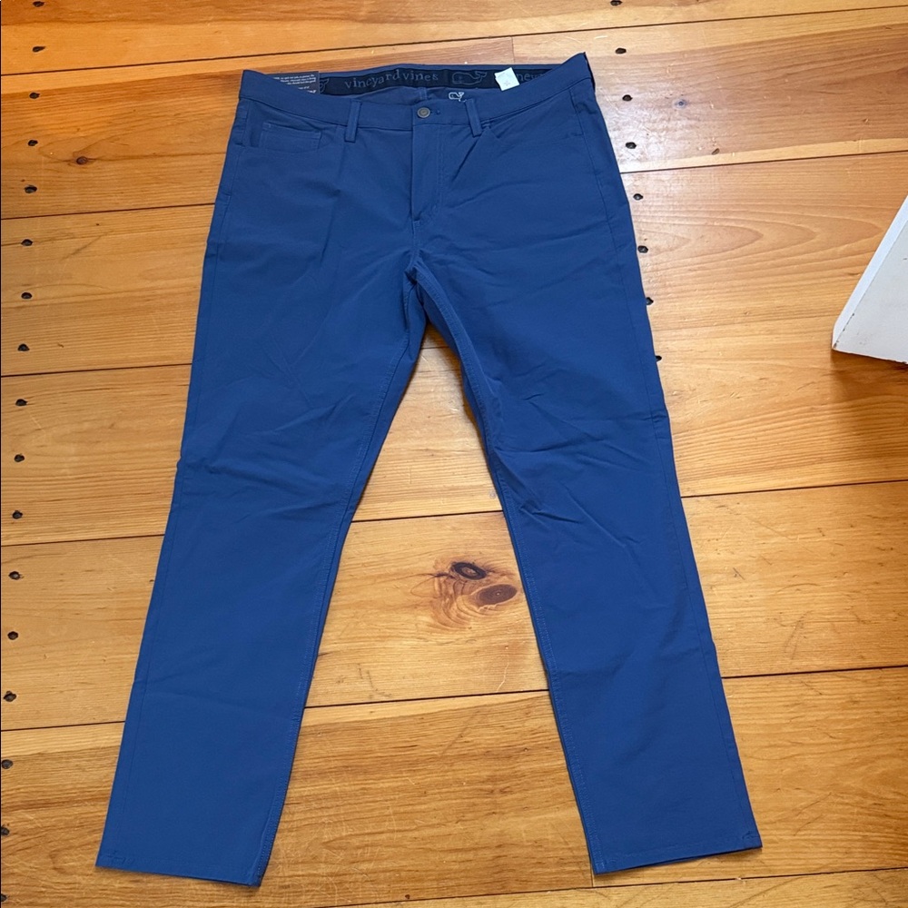 Vineyard Vines Men's Classic Blue Chinos